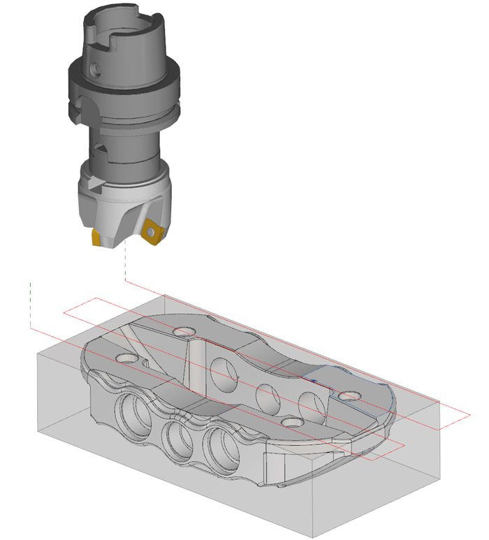 Milling-facing-roughing